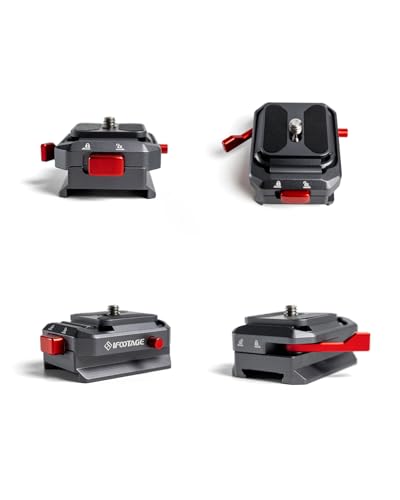 Plaque QR pour DJI RS3 et RS4 résout le problème de changement rapide de caméra