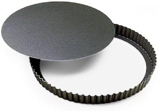 Fluted Non-Stick Tart Pan with Removable Bottom - 11"