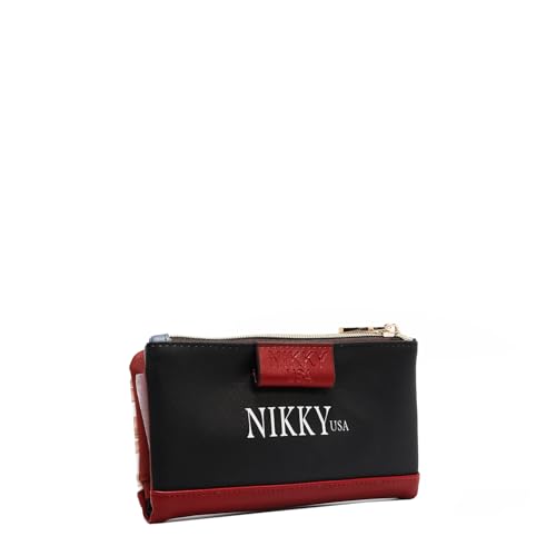Nicole Lee NIKKY Vegan Leather Bifold Wallet, RFID Blocking, 8 Card Slots (TRIO)3
