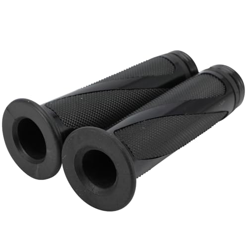 1 par de empuñaduras de manillar de ATV, antideslizantes, suaves, para manillar de 4 ruedas, cuatrimoto cuádruple, color negro