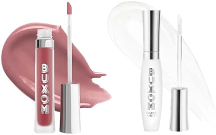 BUXOM Full-On Plumping Lip Cream + Plump Shot Collagen-Infused Lip Serum