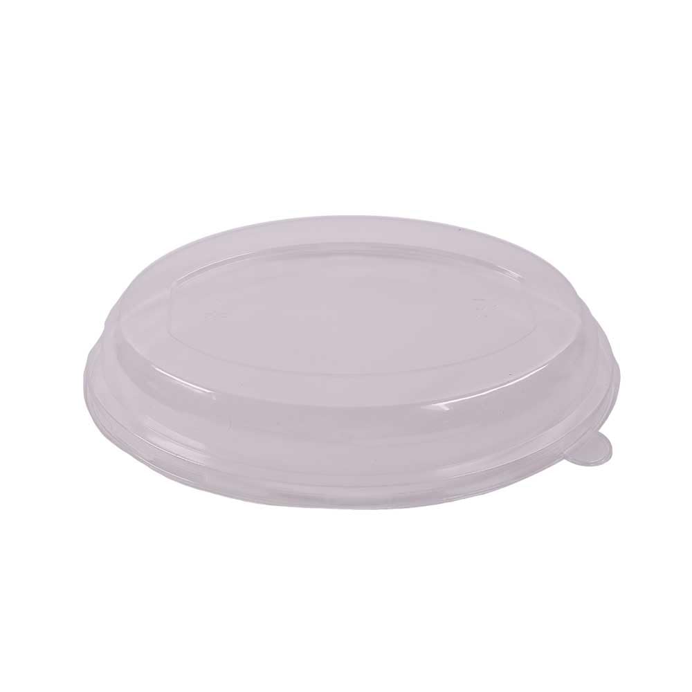 Clear Oval Lid for 32 Ounce Bowl - 300 per case by KITCH24/7 – 32.0 fluid_ounces, Black, Model KC-32OBDL