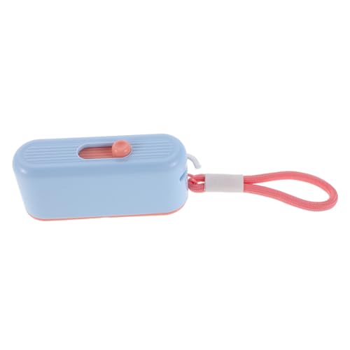 Didiseaon Compact Automatic Floss Holder Organizer for Travel Quick Access Toothpick Storage with Hook for Easy Attachment Sanitary Oral Care