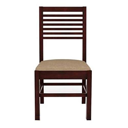 Image of Solid Sheesham Wood Dining Table 4 Seater with Chair Set | Wooden 4 Seater Dining Furniture | Dining Table Set | Dining Room Set Living Room| Mahogany Finish
