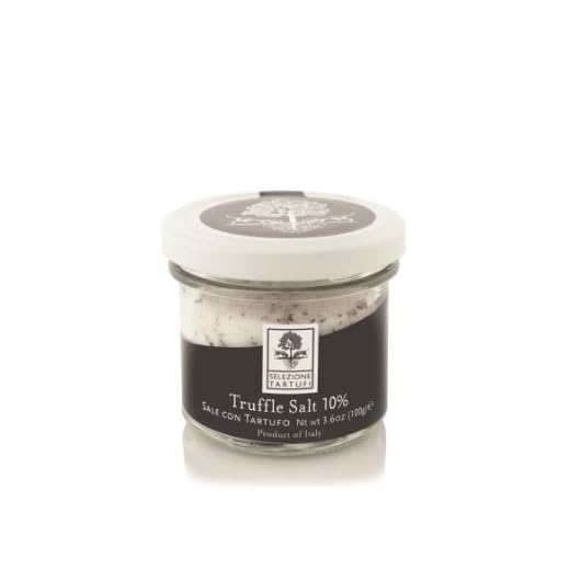 Selezione Tartufi Black Truffle Salt 10%, 3.5 Ounce Unit