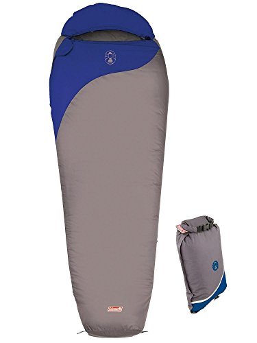 Image of Coleman Pathfinder Mummy Sleeping Bag For Adults | -18 C to 3C | lightweight Design for Camping, Hiking, and Backpacking