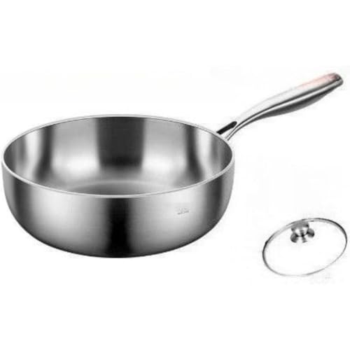 KQQK���ΑΉ��W�t���u�ߓ�316�X�e�����X���N�[�x���t���C�p���X�e�����X�u�ߓ畨���I�ɔS�����Ȃ��R�[�e�B���O�Ȃ��[�^�t���C�p���Ў�玥����ᕽ��V�������蕨���������ϐ��ϋv���ƒ�p (�X�e�����X�|,���a26 cm) [���s�A���i]