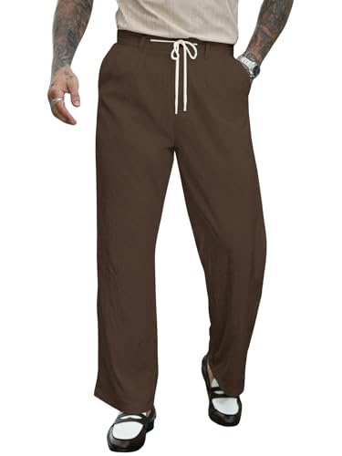 Image of TOPLOT Men's Casual Pant || Trouser for Men || Straight Leg Pant for Man (5267)