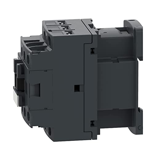 Contactor Schneider Electric DPE12B7 Easy TeSys IEC, 5HP, 480V, Bobina 24VAC, HVAC y AC, bombas y compresores, montaje en riel DIN o fijación con tornillos, 1/3HP 115V-1F, 1HP 230V-1F, 2HP 200-230V, 5HP 460V miniatura 3
