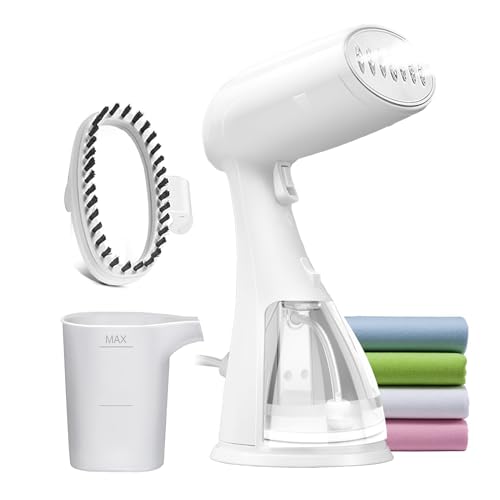 Image of Handheld Travel Steamer for Clothes - 1350W Portable Clothes Steamer Hand Held, 15-Second Heat Up, Remove Wrinkles with Heat-Resistant Steam, Make Clothes Soft & Smooth, Mother's Day