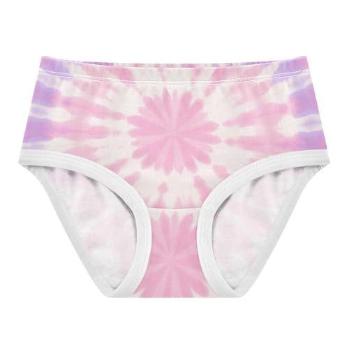 GuoChe Cotton Briefs 1-piecing Hip Design Panties Organic Underwear for Toddler in Sizes 2T,3T, 4T, 5T, 6Y and 8Y