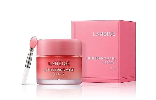 Image of Laneige Lip Sleeping Mask | Moisturizing Lip Treatment with Vitamin C + Shea Butter for Soft Hydrated Lips | Overnight Repair | Lip Balm For Dry Chapped Lips| Lasting Hydration