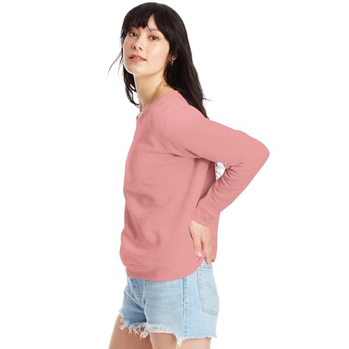 Hanes EcoSmart Women’s Fleece Crewneck Pullover Sweatshirt For Women3