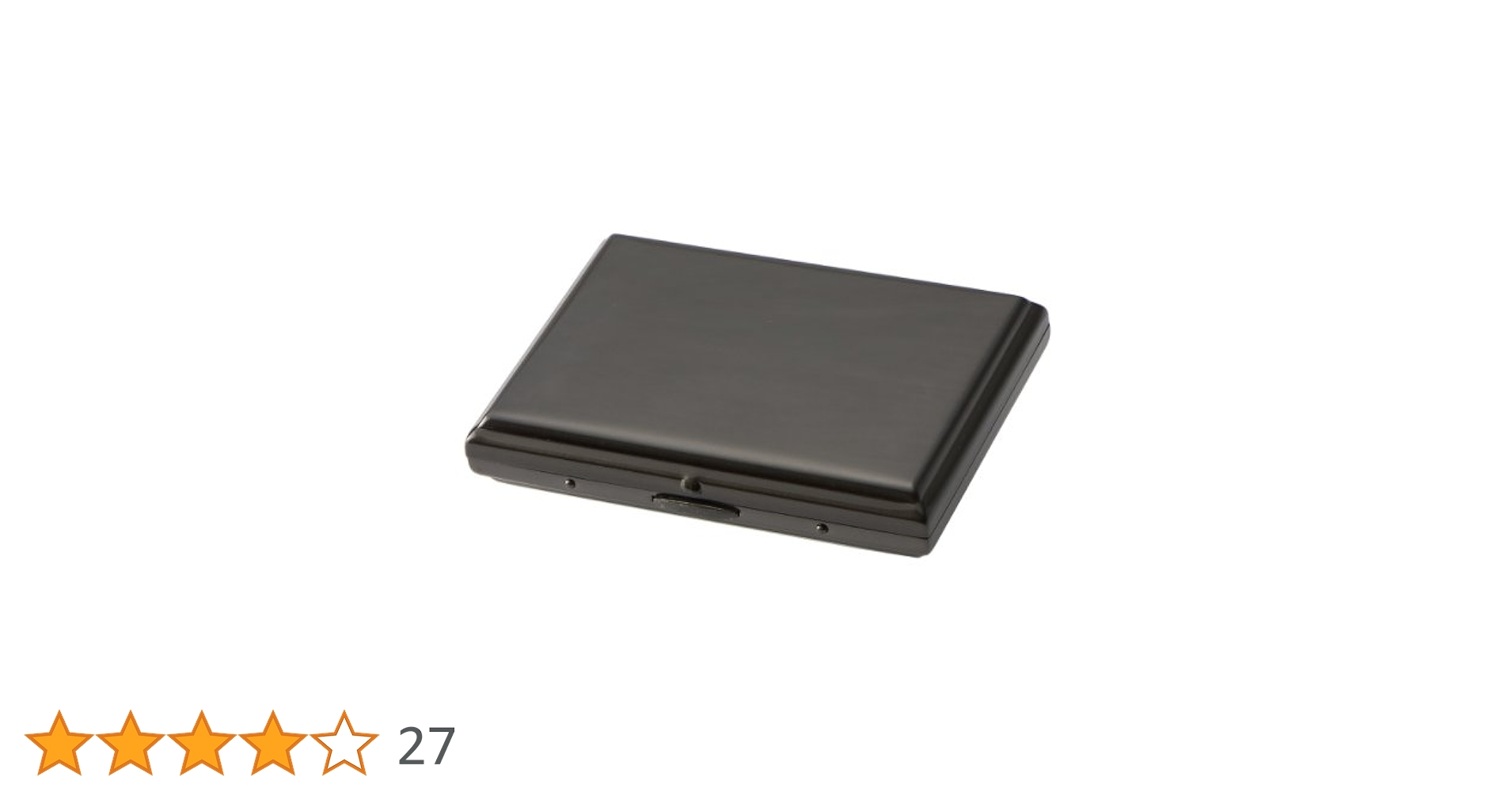 た*ご様 タバコケース Amazon.co.jp: カジュアルメタル16本(85mm) ブラックニッケル