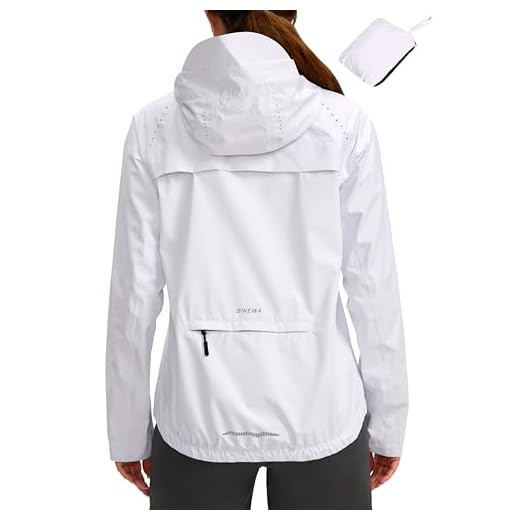 Packable Cycling Rain Jacket for Women