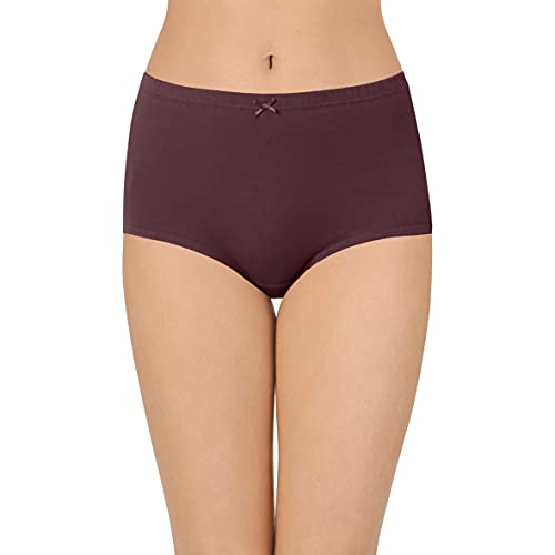 Image of Amante Solid High Rise Full Coverage Full Brief Panties (Pack of 3)