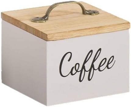 Coffee Pod Holder Organizer, Holder for Nespresso Cup, Large Capacity Coffee Pod Basket, Kitchen Countertop Coffee Capsule Storage Organizer-White