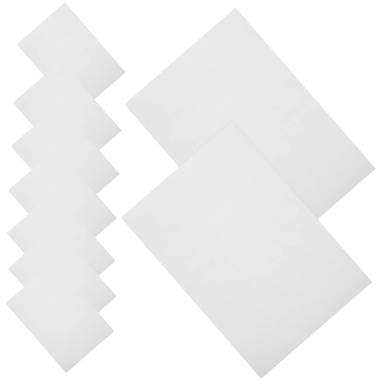 SEWACC 100feuilles Papier Aquarelle pour Garçon Fille Papier à Dessin Blanc Convient aux Feutres et Crayons de Couleur pour École Maison