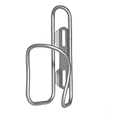 Portabidón hueco de aleación de titanio ultraligero para bicicleta, jaula duradera para botella de agua con tornillos de titanio, jaula de soporte de botella adecuada para todas las bicicletas, T01L