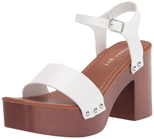 Madden Girl Women's Danii Heeled Sandal, White Paris, 8.5 #TOP7
