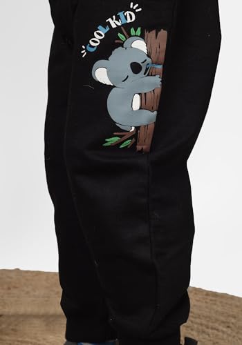 Image of POLKA TOTS 100% Cotton Co-Ord Joggers for Kids | Trendy Sweatshirt & Joggers Set | All Season Wear for Kids, Toddler & Newborn | Soft & Breathable Dress for Boys & Girls | from 6 Months to 8 Years