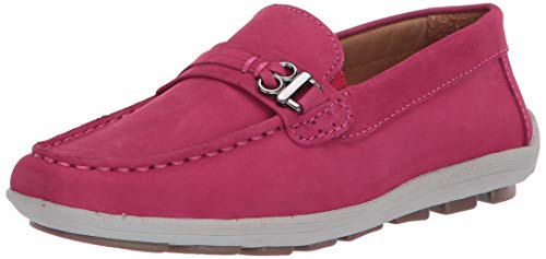 Image of Driver Club USA Kids' Kids Boys /Girls Genuine Leather Driving Loafer with Rope Anchor Detail