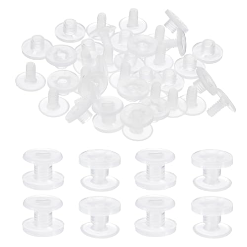 PATIKIL Tornillos huecos hexagonales de rosca 10 de 0394in de alto 4