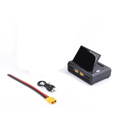 Chargeur double canal M8D 1600W 50A avec écran tactile 3,5 pouces pour batterie 1-8S