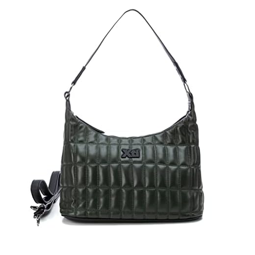 XTI 184002, Bolso de Hombro para Mujer, Kaki, One Size