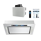 Awoco 36”Wx18.5”D Flush Ceiling Mount Split Insert Range...