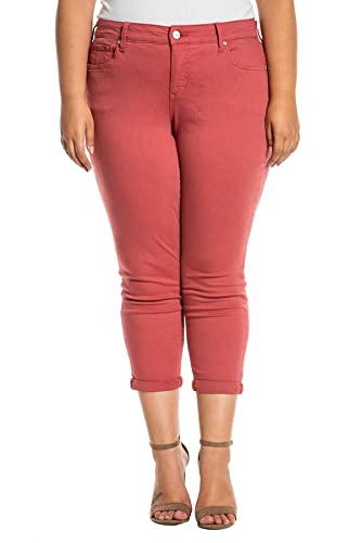Slink - Premium Women's Plus Size Stretch Mid Rise Boyfriend Jeans (Color)2