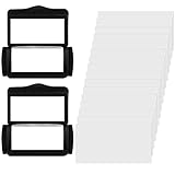 Teling 100PCS Playbook Football Insert QB Wristband Coaching Armband Play Sheet Softball Wristband Playbook Wrist Play Card Sign Wristband Insert for Youth Adult, Without Wrist Strap (2.68)