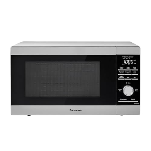 Image of Panasonic Microwave Oven, 1.3 cu. ft. 1100W Countertop Microwave with Genius Sensor Cooking and Auto Defrost - NN-SD67LS (Stainless Steel)