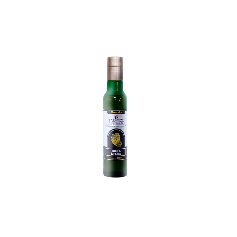 Aceite de Oliva Virgen Extra con Trufa Negra, Macerado con Tuber Aestmum Vittad, Aceites Palacios Gutiérrez