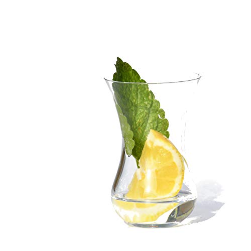 Verres à thé en cristal design Queen Ann avec boîte cadeau incluse - 3