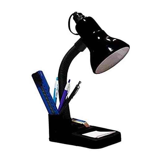 ANTRONIC Flexible Electric 316 Black Study Lamp
