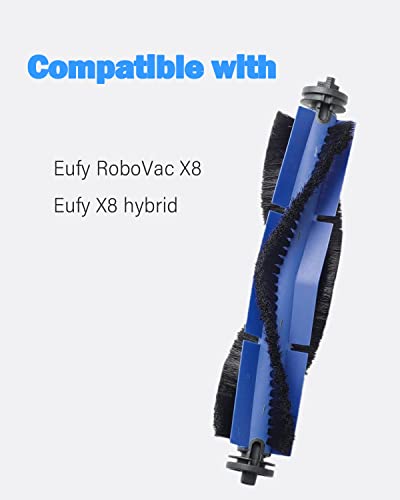 BBT BAMBOOST Rolling Brush Replacement Parts Fit for Eufy X8, Eufy Robovac X8 hybrid, Roller Brushes Accessories Vacuum (Pack of 1)