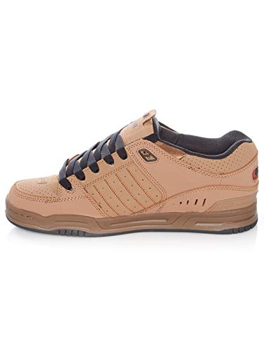 Image of Globe Fusion Skateboard Shoes, Multicoloured Tobacco Brown Gum 000, 7.5