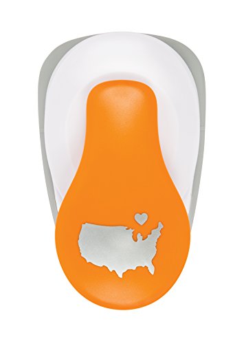 Fiskars Crafts 107310-1001 Squeeze Punch Fiskarslever Xxl, United States with Heart