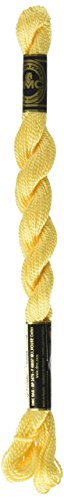 Hilo algodón perla DMC 115 Color Amarillo pálido Talla 5 miniatura 1