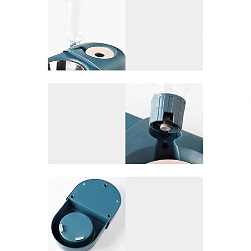 Haiqings-Automatic-Pet-Drinker-Double-Bowl-Pet-Food-Bowl-Dog-Drinking-Water-Bowl-Dog-Food-Bowl-Bowl-Dog-Pet-BowlPink-yubin1993-Color-Pink