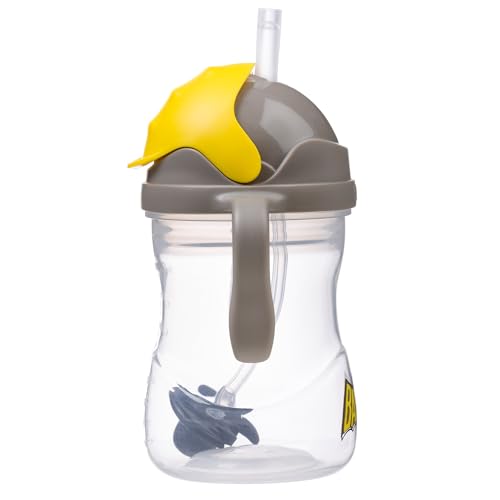 b.box Batman Tasse à Paille Lestée | Pour Boire Quel que Soit l'Angle | Couvercle Rabattable, Gobelet avec Paille, Prise en Main Facile | Sans BPA, Passe au Lave-Vaisselle | Dès 6 Mois | 240 ml – vue 4