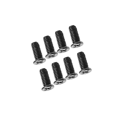 ZAHARA Vis Dell Latitude 7480 7490 lot de 8 de rechange pour coque PC portable noir