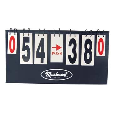 Marcador de baloncesto Markwort de 61 x 21 cm miniatura 1