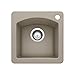 Blanco 441295 Diamond Bar Sink, Silgranit II Sink, Truffle