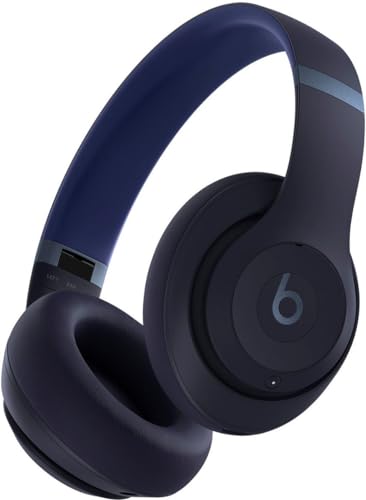 Image of Beats Studio Pro - Wireless Bluetooth Noise Cancelling Headphones - Navy (Renewed)