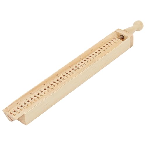 BENECREAT Herramienta de encuadernación de madera para encuadernación de libros con un punzón y cuna para manualidades, cuaderno, revistas, planificadores