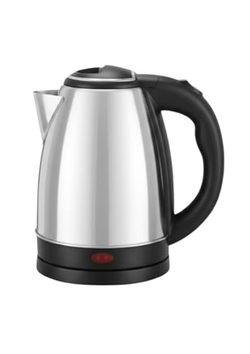 Image of Doppio Electric Kettle 2 Litre - Stainless Steel Hot Water Boiler with Auto Shut-Off & Boil-Dry Protection | Fast Heating Electric Tea & Coffee Maker for Home, Office & Kitchen Use