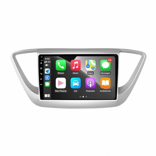 Radio de coche 2 DIN para Hyundai H1 II 2017 2018 de 4 núcleos y 2G+32G