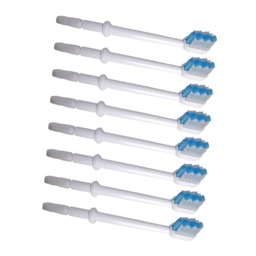 OATIPHO 8Piezas Cabezas de Cepillo de Repuesto para Irrigador Oral Accesorios de Limpieza Profesional Material de Compatible con Diversos para Uso